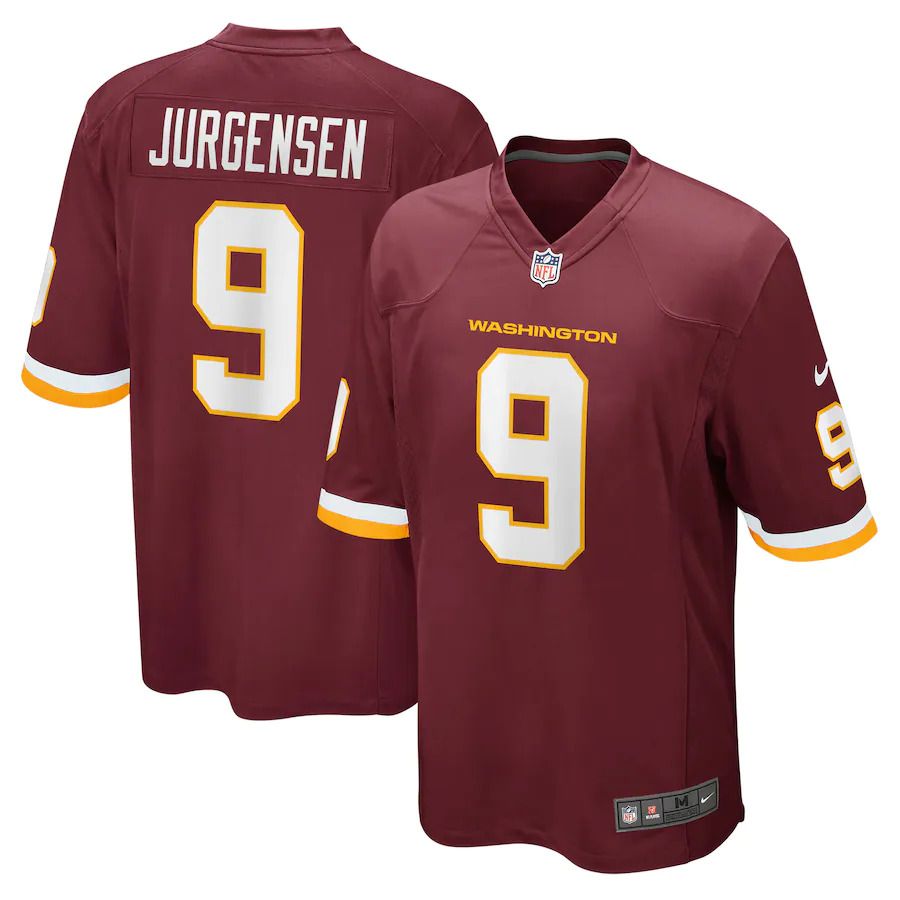 Men Washington Redskins #9 Sonny Jurgensen Nike Burgundy Retired Player NFL Jersey->washington redskins->NFL Jersey